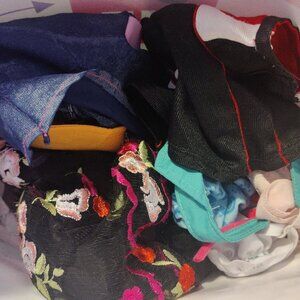 Misc 12 pc bundle of Build a bear, American girl, cabbage patch kids dol clothes